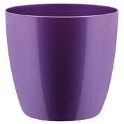 brussels diamond round 14cm violet perle - elho